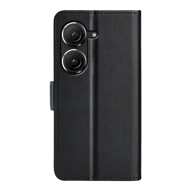 Per Asus Zenfone 9 Custodia per telefono orizzontale in pelle con fibbia magnetica a doppio lato, For Asus Zenfone 9