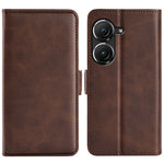 Per Asus Zenfone 9 Custodia per telefono orizzontale in pelle con fibbia magnetica a doppio lato, For Asus Zenfone 9