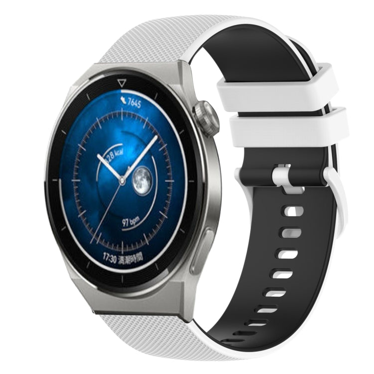 Cinturino in silicone bicolore 22mm per Huawei Watch GT3 Pro 46mm