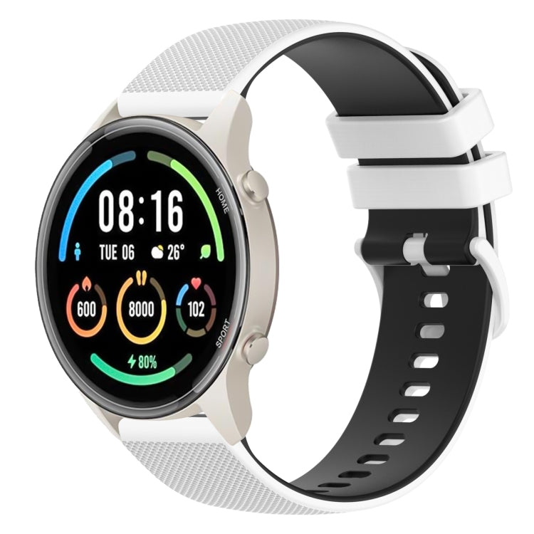 Cinturino in silicone bicolore 22 mm per Xiaomi Watch Color Sport