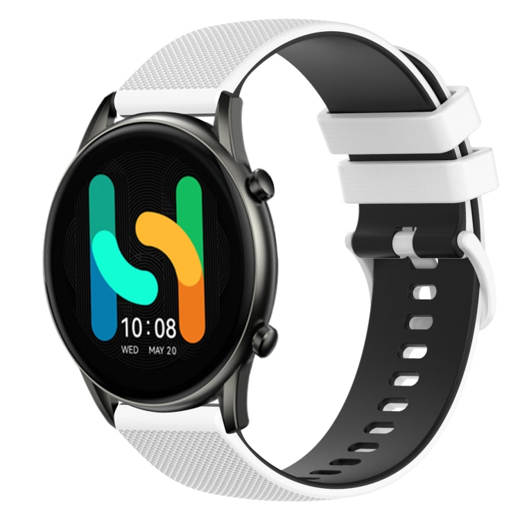 Cinturino in silicone bicolore 22 mm per Xiaomi Haylou RS4