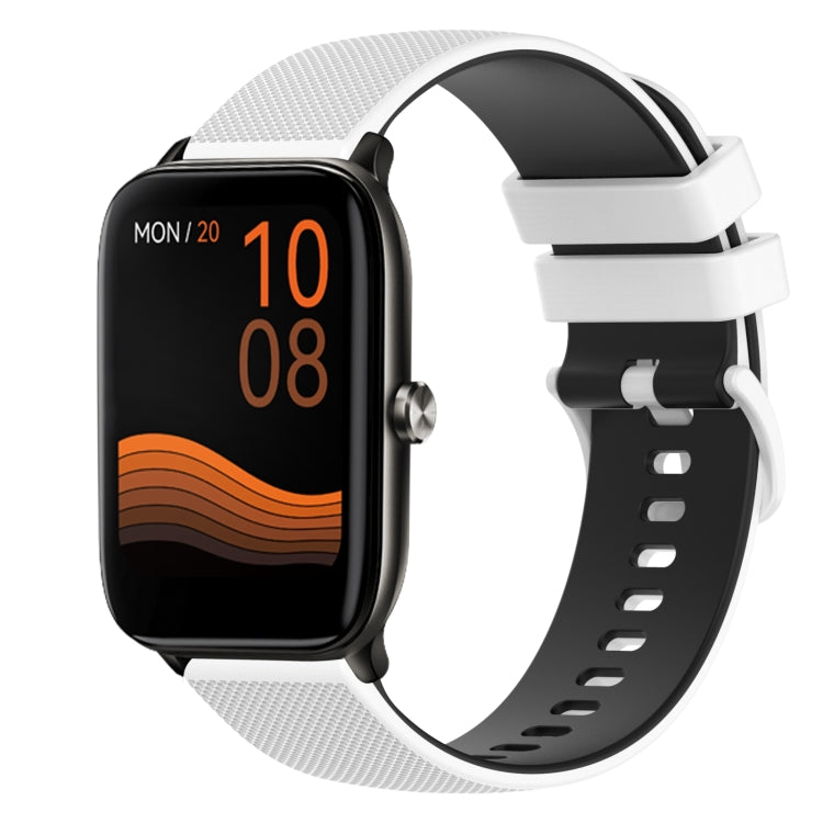 Cinturino in silicone bicolore 22 mm per Xiaomi Haylou GST LS09B
