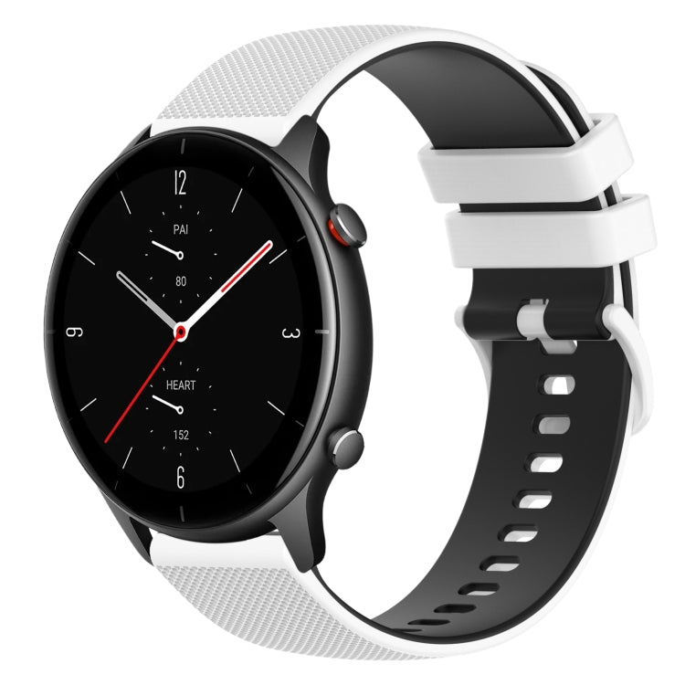 Cinturino in silicone bicolore 22 mm per Amazfit GTR 2