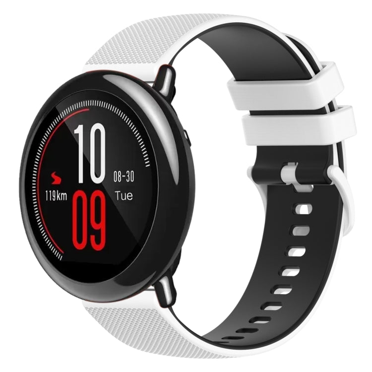 Cinturino in silicone bicolore 22 mm per Amazfit Pace