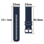 Cinturino in silicone bicolore a scacchi da 22 mm, For Amazfit 2 Stratos