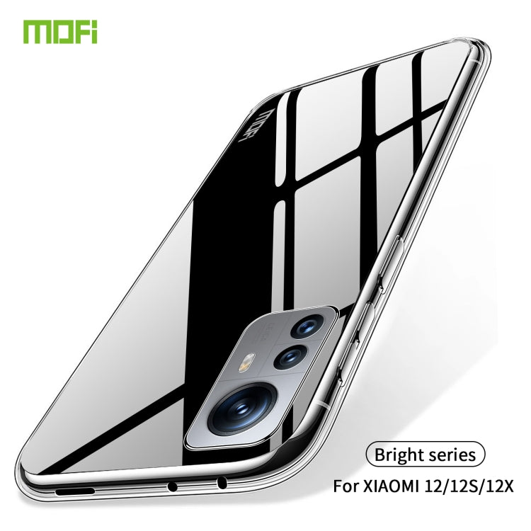 Custodia per telefono in TPU ultrasottile serie MOFI Ming, For Xiaomi 12 / 12S / 12X, For Xiaomi 12 Pro / 12S Pro / 12 Pro Dimensity, For Xiaomi 12S Ultra, For Infinix Note 11G88 / 12G88, For Infinix Smart 6 / X6511b, For Tecno Spark 7