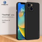 Custodia per telefono TPU in silicone liquido serie PINWUYO Sense, For iPhone 14, For iPhone 14 Plus, For iPhone 14 Pro, For iPhone 14 Pro Max