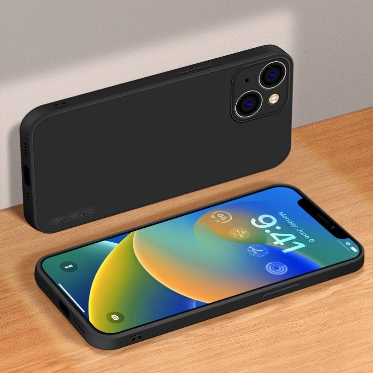 Custodia per telefono TPU in silicone liquido serie PINWUYO Sense, For iPhone 14, For iPhone 14 Plus, For iPhone 14 Pro, For iPhone 14 Pro Max