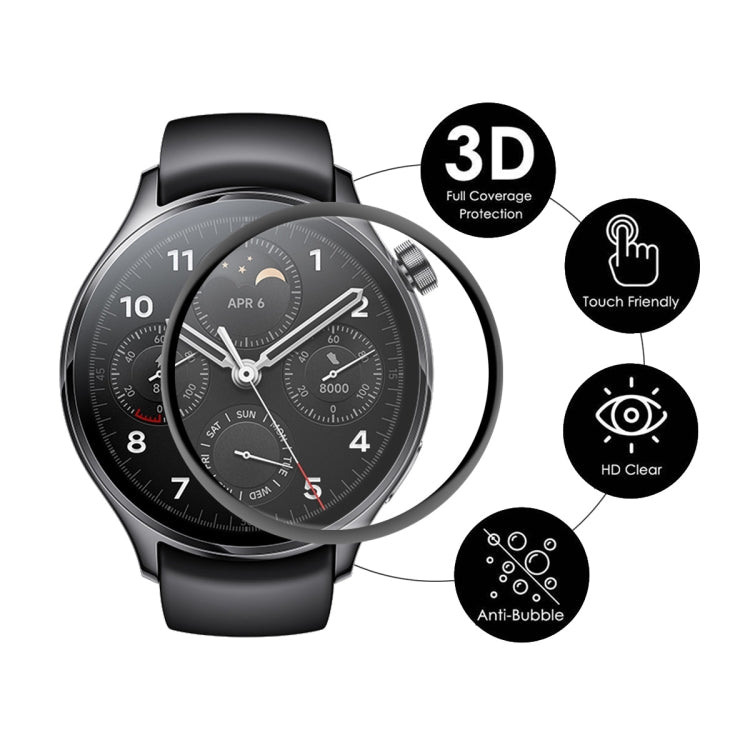 Per Xiaomi Watch S1 Pro ENKAY Pellicola proteggi schermo a copertura totale 3D, 1 PCS, 2 PCS, 5 PCS, 10 PCS