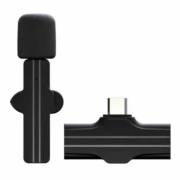 Mini microfono wireless K18 per smartphone e vlog