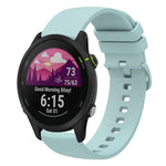Cinturino in silicone morbido tinta unita da 18 mm, For Garmin Forerunner 255S, For Garmin Venu 2S