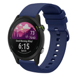 Cinturino in silicone morbido tinta unita da 18 mm, For Garmin Forerunner 255S, For Garmin Venu 2S