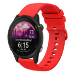 Cinturino in silicone morbido tinta unita da 18 mm, For Garmin Forerunner 255S, For Garmin Venu 2S