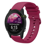 Cinturino in silicone morbido tinta unita da 18 mm, For Garmin Forerunner 255S, For Garmin Venu 2S