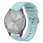 Cinturino in silicone morbido tinta unita da 18 mm, For Garmin Vivomove 3S, For Garmin Vivoactive 4S