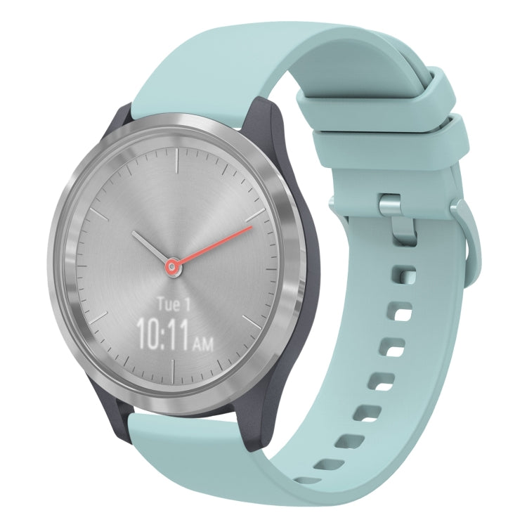 Cinturino in silicone morbido tinta unita da 18 mm, For Garmin Vivomove 3S, For Garmin Vivoactive 4S