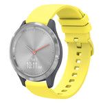 Cinturino in silicone morbido tinta unita da 18 mm, For Garmin Vivomove 3S, For Garmin Vivoactive 4S