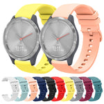 Cinturino in silicone morbido tinta unita da 18 mm, For Garmin Vivomove 3S, For Garmin Vivoactive 4S