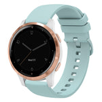 Cinturino in silicone morbido tinta unita da 18 mm, For Garmin Vivomove 3S, For Garmin Vivoactive 4S