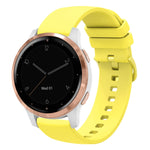 Cinturino in silicone morbido tinta unita da 18 mm, For Garmin Vivomove 3S, For Garmin Vivoactive 4S