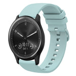 Cinturino in silicone morbido tinta unita da 20 mm, For Garmin Vivomove Sport, For Garmin Venu 2 Plus