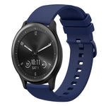 Cinturino in silicone morbido tinta unita da 20 mm, For Garmin Vivomove Sport, For Garmin Venu 2 Plus