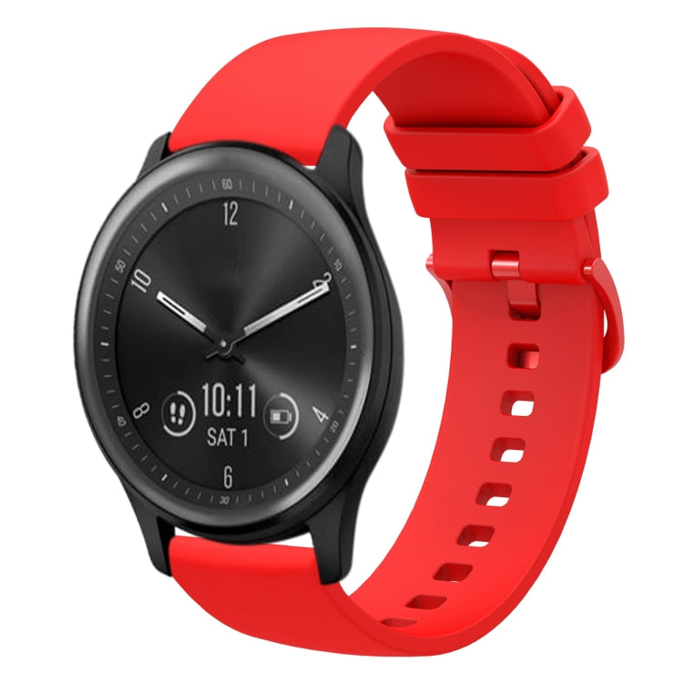 Cinturino in silicone morbido tinta unita da 20 mm, For Garmin Vivomove Sport, For Garmin Venu 2 Plus