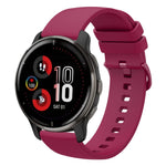 Cinturino in silicone morbido tinta unita da 20 mm, For Garmin Vivomove Sport, For Garmin Venu 2 Plus