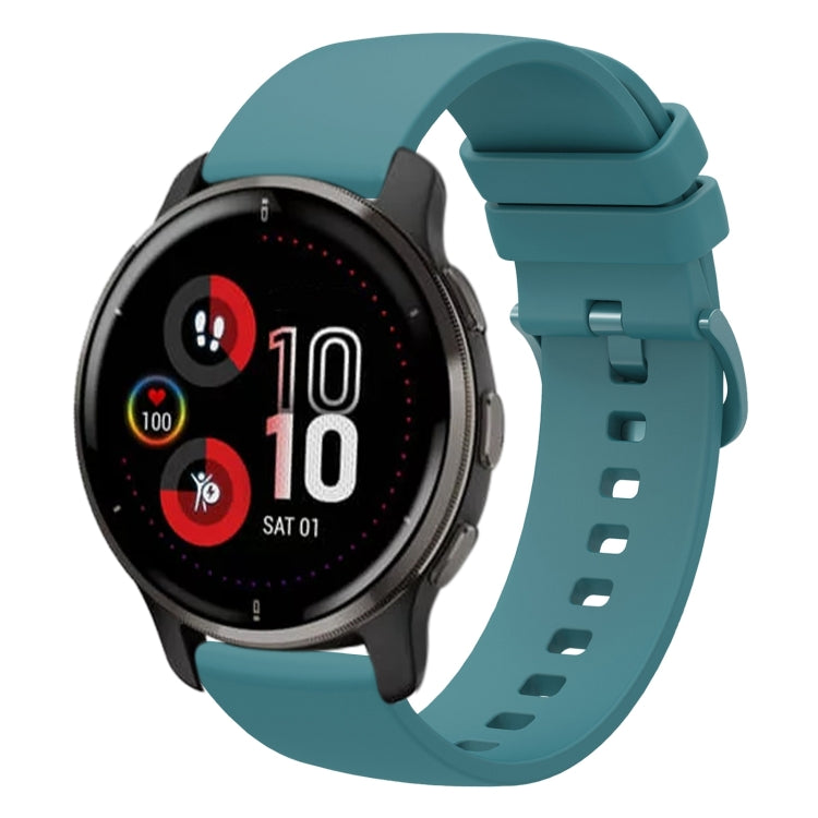 Cinturino in silicone morbido tinta unita da 20 mm, For Garmin Vivomove Sport, For Garmin Venu 2 Plus