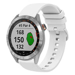 Cinturino in silicone morbido tinta unita da 20 mm, For Garmin Approach S40, For Garmin Forerunner 158