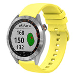 Cinturino in silicone morbido tinta unita da 20 mm, For Garmin Approach S40, For Garmin Forerunner 158