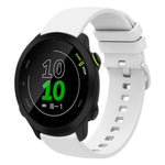 Cinturino in silicone morbido tinta unita da 20 mm, For Garmin Approach S40, For Garmin Forerunner 158
