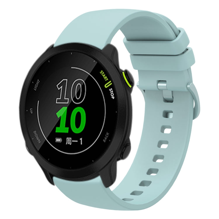 Cinturino in silicone morbido tinta unita da 20 mm, For Garmin Approach S40, For Garmin Forerunner 158