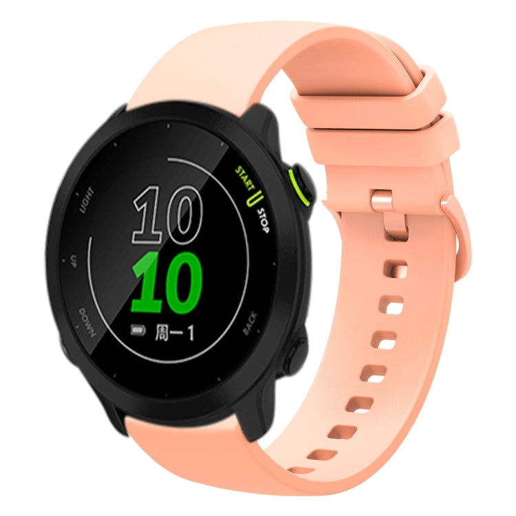 Cinturino in silicone morbido tinta unita da 20 mm, For Garmin Approach S40, For Garmin Forerunner 158