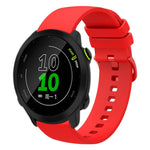 Cinturino in silicone morbido tinta unita da 20 mm, For Garmin Approach S40, For Garmin Forerunner 158