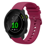 Cinturino in silicone morbido tinta unita da 20 mm, For Garmin Approach S40, For Garmin Forerunner 158