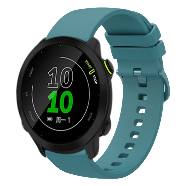 Cinturino in silicone morbido tinta unita da 20 mm, For Garmin Approach S40, For Garmin Forerunner 158