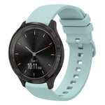 Cinturino in silicone morbido tinta unita da 20 mm, For Garmin Venu SQ, For Garmin Vivomove 3