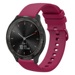 Cinturino in silicone morbido tinta unita da 20 mm, For Garmin Venu SQ, For Garmin Vivomove 3