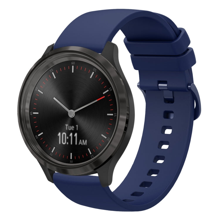 Cinturino in silicone morbido tinta unita da 20 mm, For Garminmove 3, For Garmin VivoMove Luxe