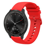 Cinturino in silicone morbido tinta unita da 20 mm, For Garminmove 3, For Garmin VivoMove Luxe