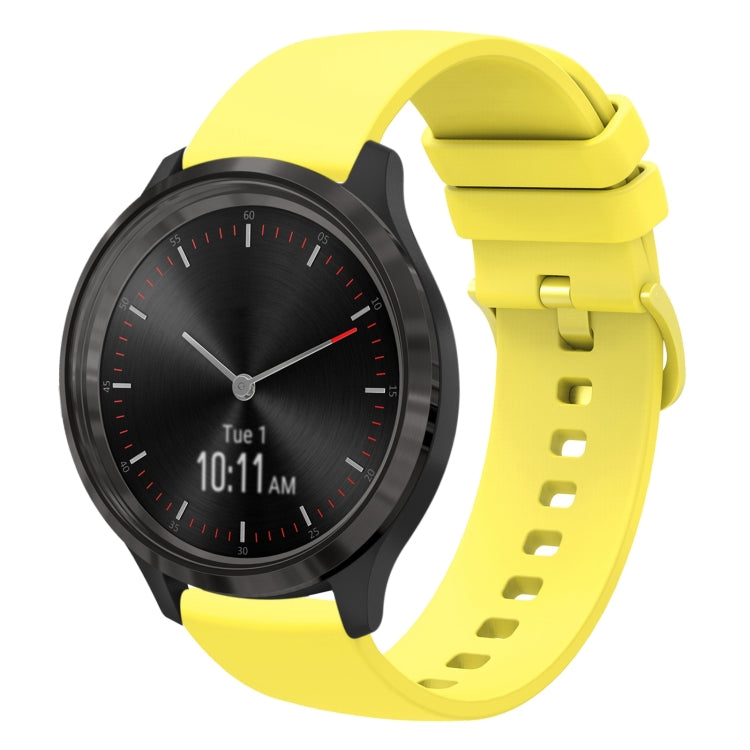 Cinturino in silicone morbido tinta unita da 20 mm, For Garminmove 3, For Garmin VivoMove Luxe