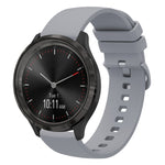 Cinturino in silicone morbido tinta unita da 20 mm, For Garminmove 3, For Garmin VivoMove Luxe