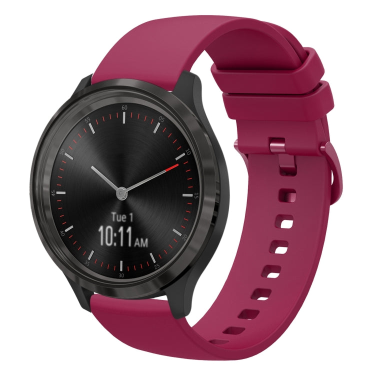 Cinturino in silicone morbido tinta unita da 20 mm, For Garminmove 3, For Garmin VivoMove Luxe
