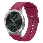 Cinturino in silicone morbido tinta unita da 20 mm, For Garminmove 3, For Garmin VivoMove Luxe