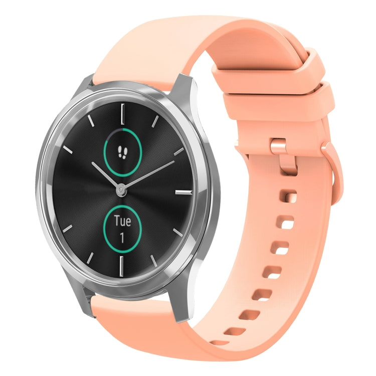 Cinturino in silicone morbido tinta unita da 20 mm, For Garminmove Luxe, For Garmin VivoMove Style