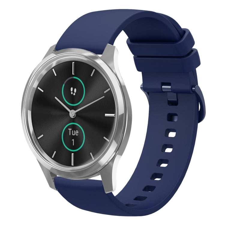 Cinturino in silicone morbido tinta unita da 20 mm, For Garminmove Luxe, For Garmin VivoMove Style