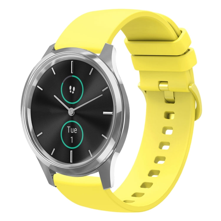 Cinturino in silicone morbido tinta unita da 20 mm, For Garminmove Luxe, For Garmin VivoMove Style