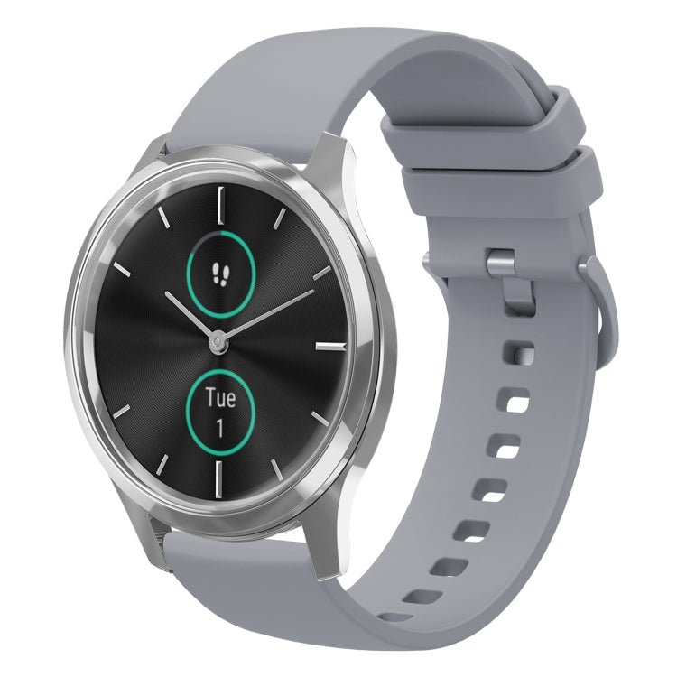Cinturino in silicone morbido tinta unita da 20 mm, For Garminmove Luxe, For Garmin VivoMove Style