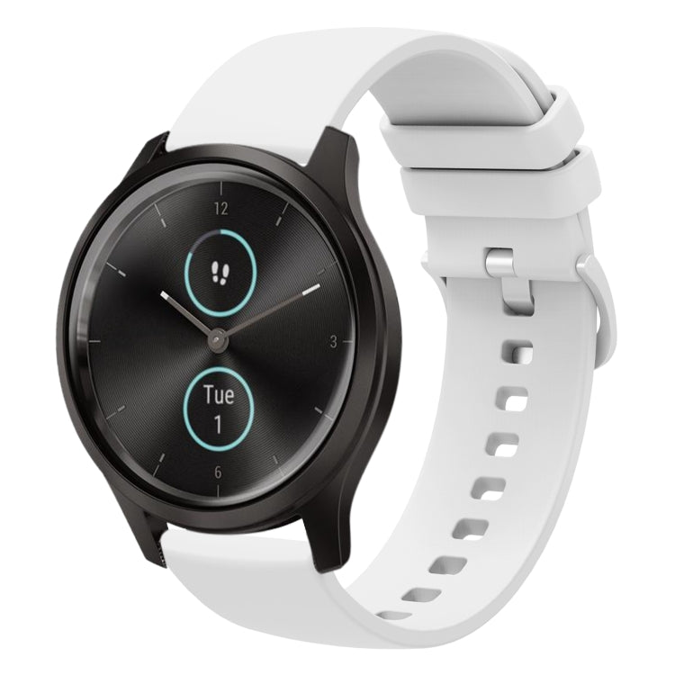 Cinturino in silicone morbido tinta unita da 20 mm, For Garminmove Luxe, For Garmin VivoMove Style